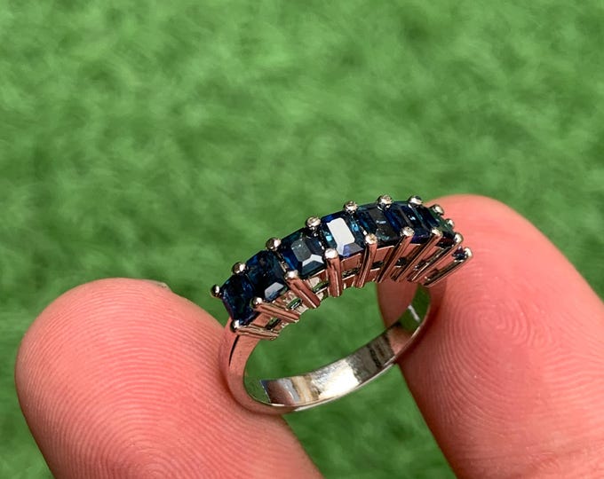 Teal Sapphire .Natural Teal Sapphire Ring . Srilankan Sapphire Ring. Natura Blue Sapphire Ladies Ring . Ladies Sapphire Ring. Designer Ring.