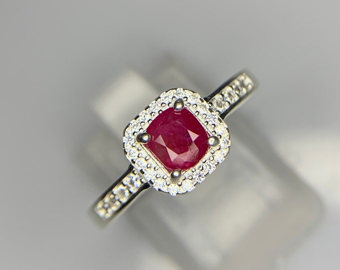 Certified Ruby Ring . Natural Ruby Ring . Ladies Ruby Ring . Natural Certified Ruby Ring. Ladies Ruby Jewellery. Red Ruby Ring .