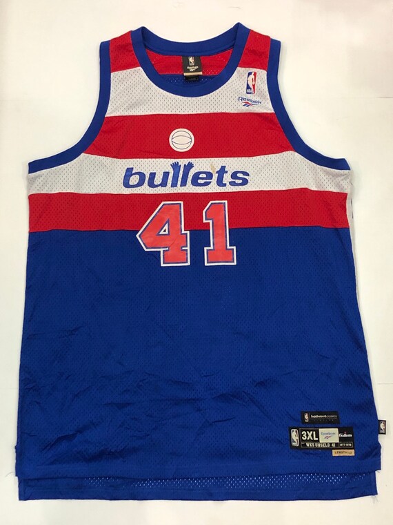 wes unseld bullets jersey