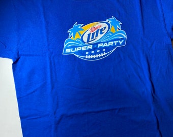 ミラーライト スーパーボウル パーティー Tシャツ