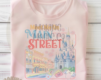 Meet Me on Main Street Printed Tee