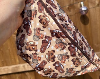 Cars Mcqueen Mater Sling Waist Bag