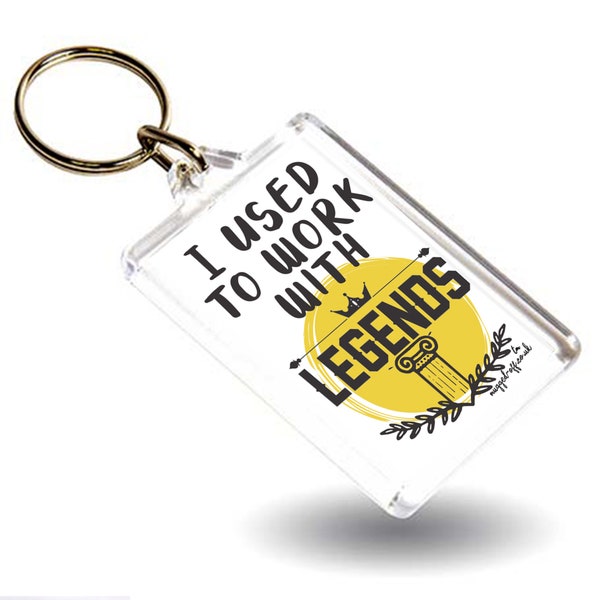 En quittant Keyring, j’avais l’habitude de travailler avec un collègue legends Nouveau bureau actuel pour lui pour son travail Départ