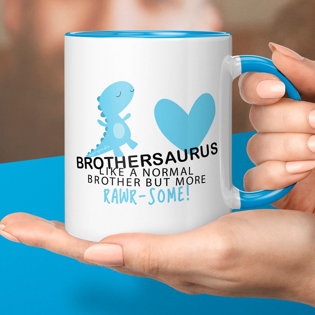 Broer Cadeaus, Broer cadeautjes, Broer Kerstcadeaus Broer Mok Cadeau Brothersaurus Mok Cup Cups