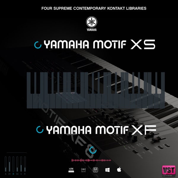 "Yamaha Motiv XS & Motiv XF mit Kontakt Instrument Bundle"