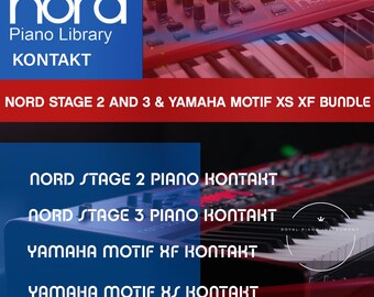 Nord Stage 2 Nord Stage 3 and Yamaha Motif Ultra Bundle Kontakt Instrument