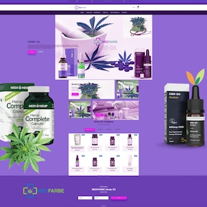 Temas do Shopify para comércio eletrônico MedFarbe 4