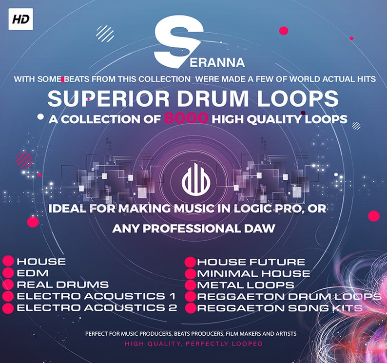 It Will Be Sold Out Soon Seranna Ultra Drum Loops Collection Wav Format Etsy Hong Kong Best Choice Www Himmelhomehealth Com