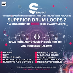 Seranna Drum Loops Collection Volume 2