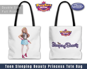 Teen Sleeping Beauty 2 AOP Tote Bag