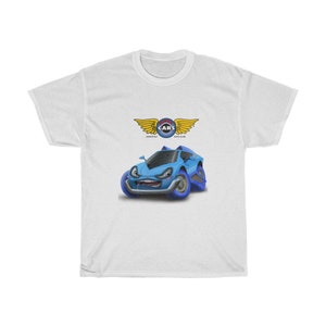 Camiseta de algodón pesado unisex