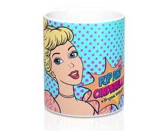 Cinderella Pop Art Princess Mug 11oz