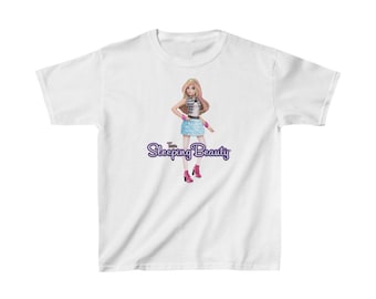 Teen Sleeping Beauty Kids Heavy Cotton Tee