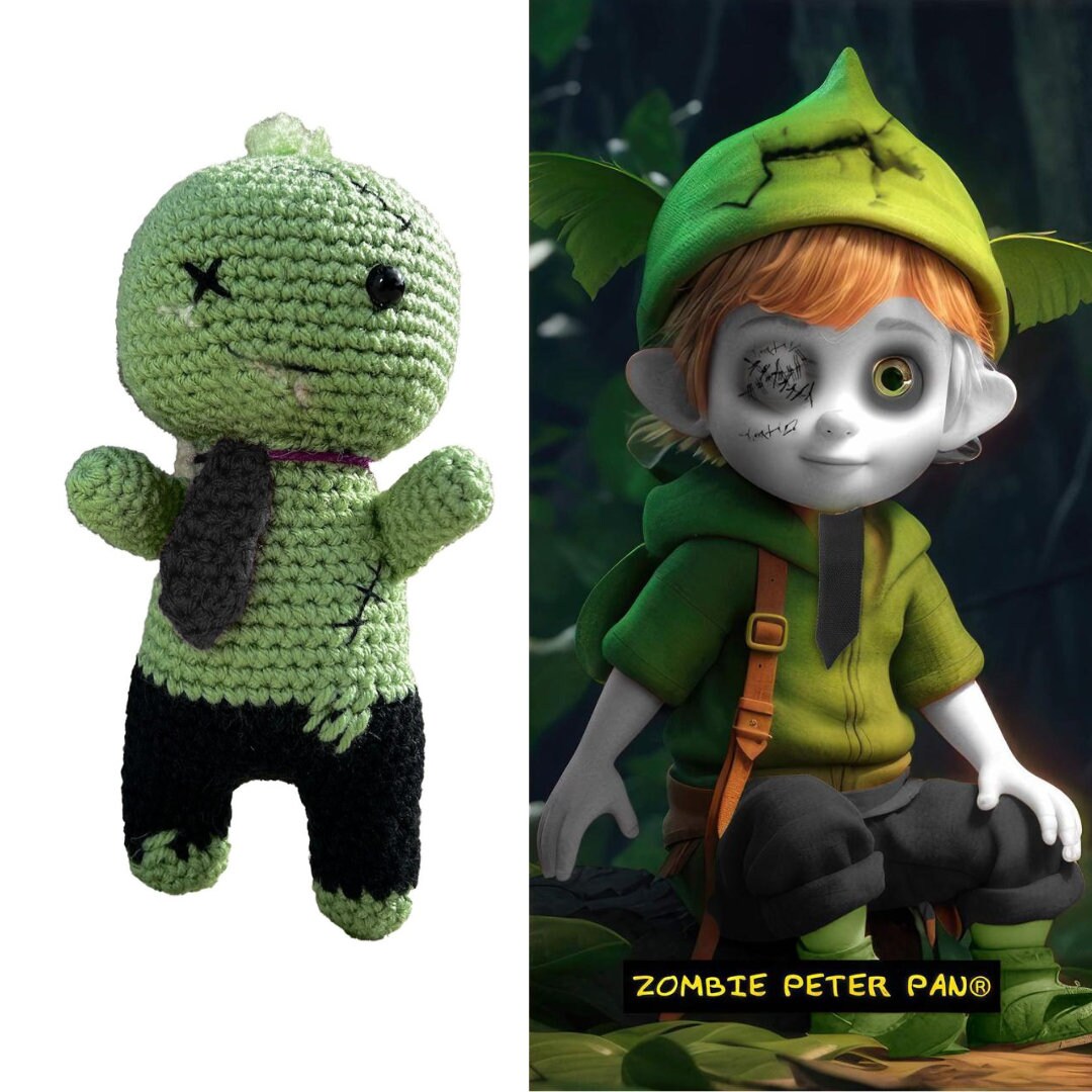 Super Cutie ZOMBIE PETER PAN® - Etsy