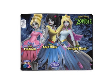 Zombie Princess Polyester Blanket