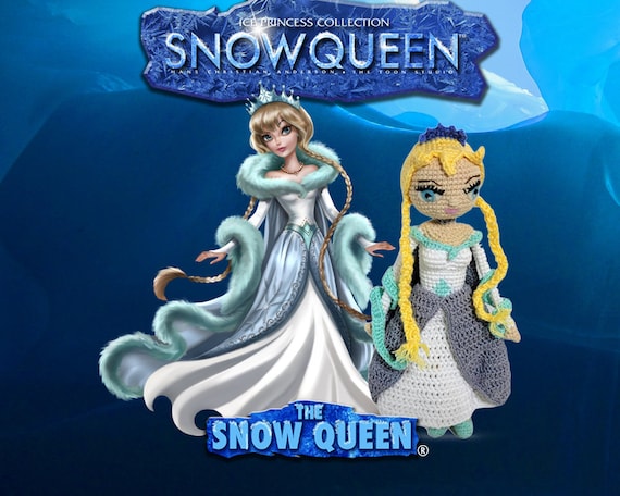 The Authentic Snow Queen and Snow Maiden Crochet Dolls. Get BOTH