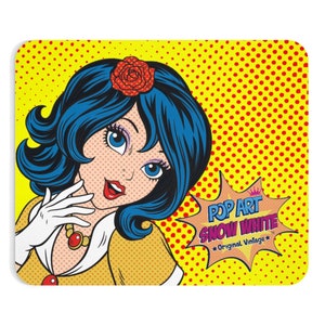 Snow White Pop Art Princess Mousepad