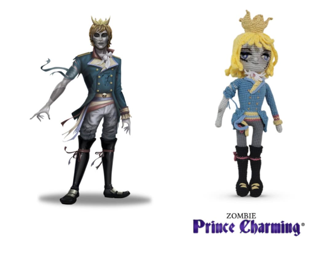 Zombie Prince Charming® Crochet DOLL Etsy