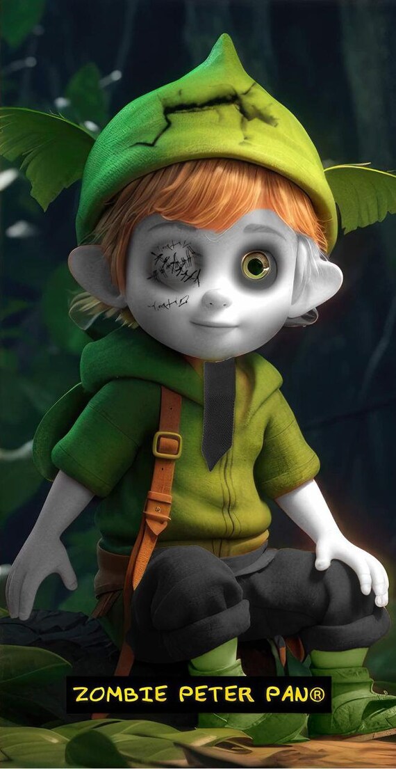 Super Cutie ZOMBIE PETER PAN® - Etsy