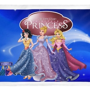 Princesses Velveteen Plush Blanket