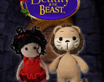 Bambole fatte a mano de La bella e la bestia®