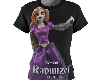 Zombie Rapunzel Women's AOP Cut & Sew Tee