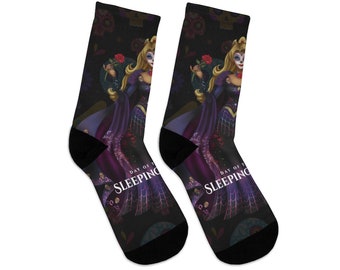 Day of The Dead Sleeping Beauty (TM) Socks