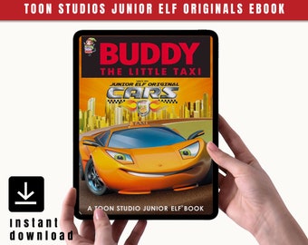 Buddy The Little Taxi Illustrated Ebook For Children