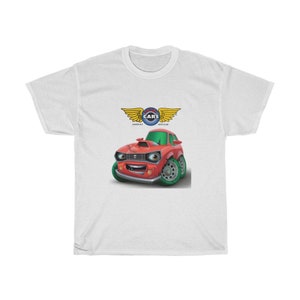 Camiseta de algodón pesado unisex