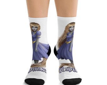 Zombie Rapunzel Calze