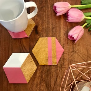 Hexagon Coasters: Custom Mix n Match