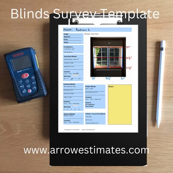 Measuring Blinds Survey PDF Print Version