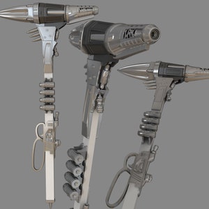 Dr Ido Rocket Hammer 3D Print Files Alita Battle Angel