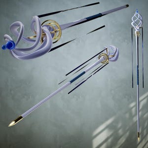 Staff of Power Caleb/Allura Mighty Nein (Print files ONLY)