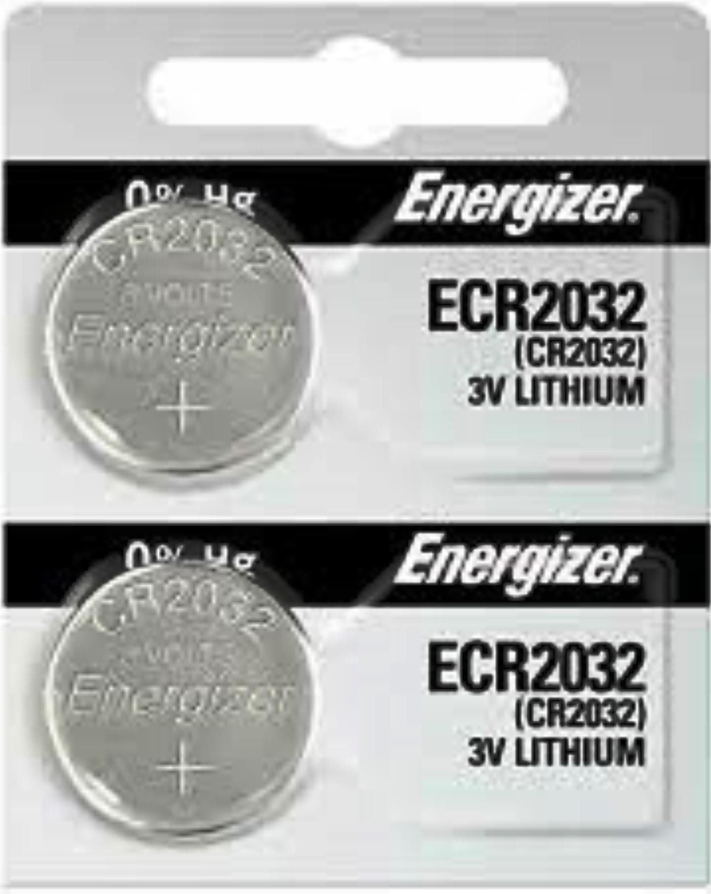 Energizer CR2032 Lithium Battery Pack Of 2 | Etsy