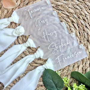 Gefrostete Perle Hochzeit Ortsnamen, Sitzordnung, Namensschild, Tischdekoration, Hochzeitsgeschenke, Namenskarten, Sitzordnung, Event-Styling, Silber