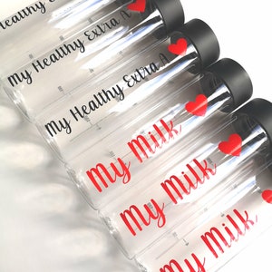 Personalised Milk Bottles, Milk Bottles, Measuring Bottles, Essentials, Slimming Plan Bottles, Plastic Milk Bottles, Healthy Extra B Pot