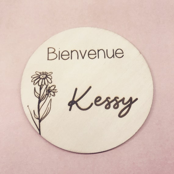 Carte Bienvenue Bonjour Pour Bebe En Bois Personnalisable Etsy Carte Bienvenue Bonjour Pour Bebe En Bois Personnalisable Etsy