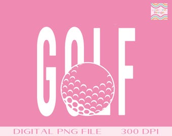 Golf Sublimation - Golf TShirt Sublimation - Golf Clipart - Golf PNG - Sport-T-Shirt-Designs - DIGITALE DATEI