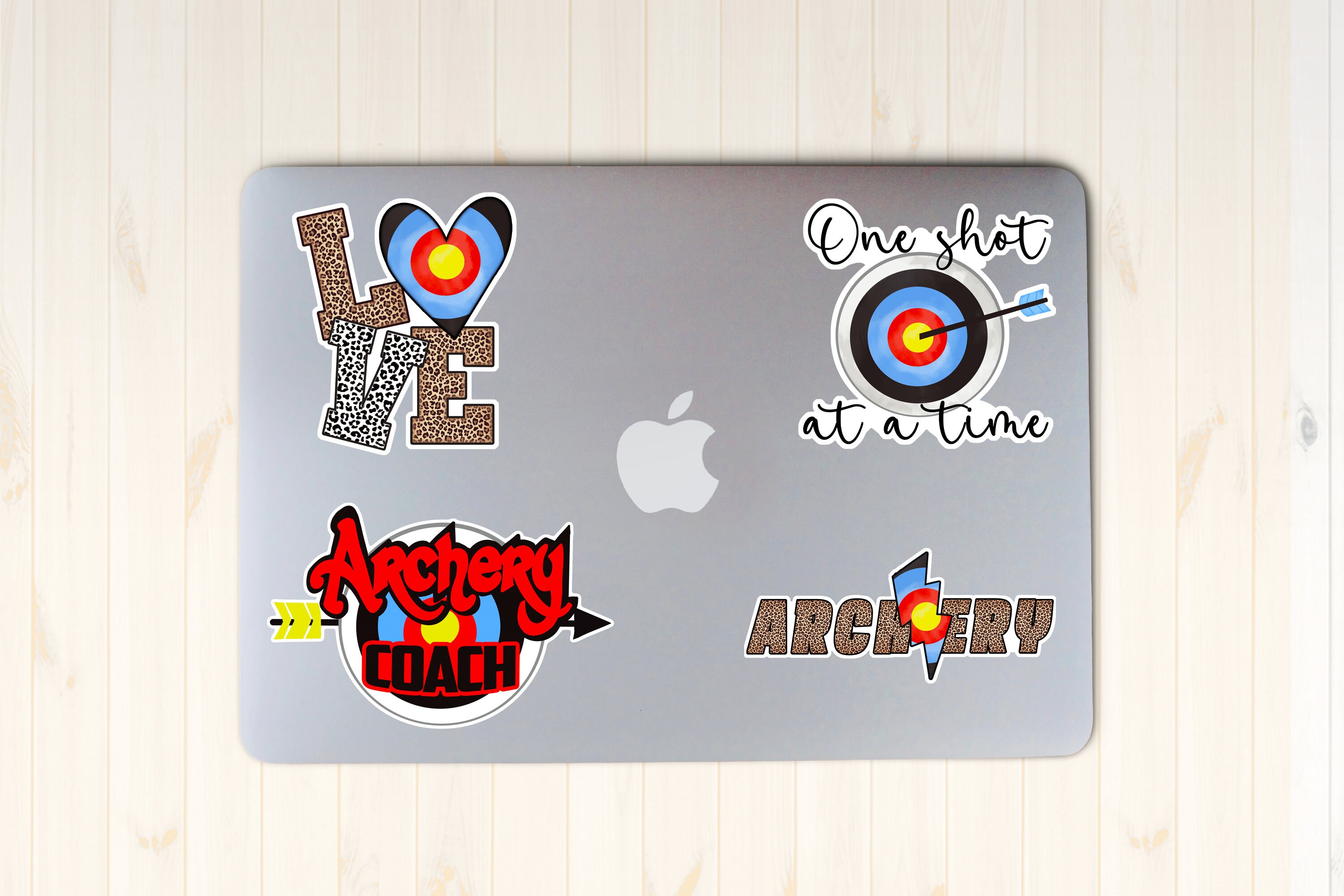 Archery Vinyl Sticker - Archery Vinyl Stickers - Vinyl Sticker - Laptop ...