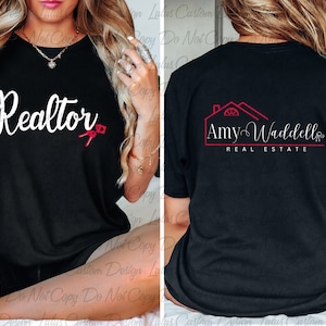 Realtor Tshirt Transfer - Realtor DTF Tshirt Heat Transfer - DTF Print, Full Color DTF T-Shirt Heat Transfer, Press Ready