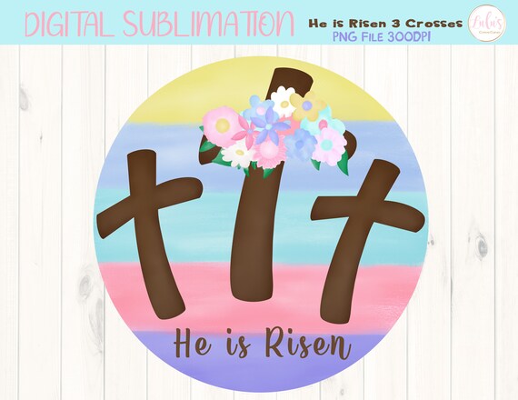 He is Risen Floral Tomb Tee He is Risen Floral Tomb Tee