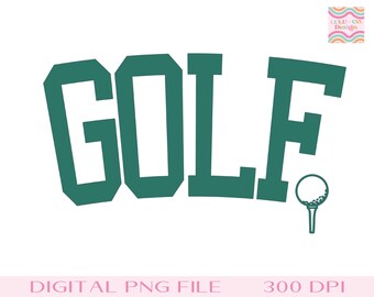 Golf Sublimation - Golf TShirt Sublimation - Golf Clipart - Golf PNG - Sport-T-Shirt-Designs - DIGITALE DATEI
