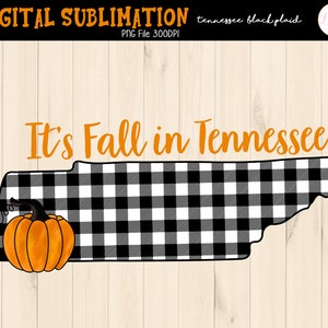 Het is Fall In Tennessee Sublimatie - De Fall Yall Sublimatie - Pumpkin Clipart - Fall Clipart - Tennessee Tshirt Sublimation -DIGITAL FILE