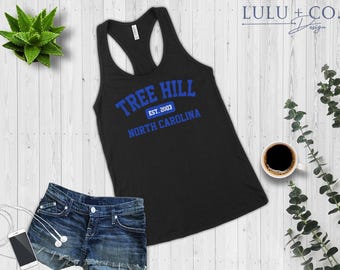 Tree Hill Distressed T-Shirt - OTH Tank Top -Graphic Tee - One Tree Hill Graphic Sweatshirt - OTH Gifts