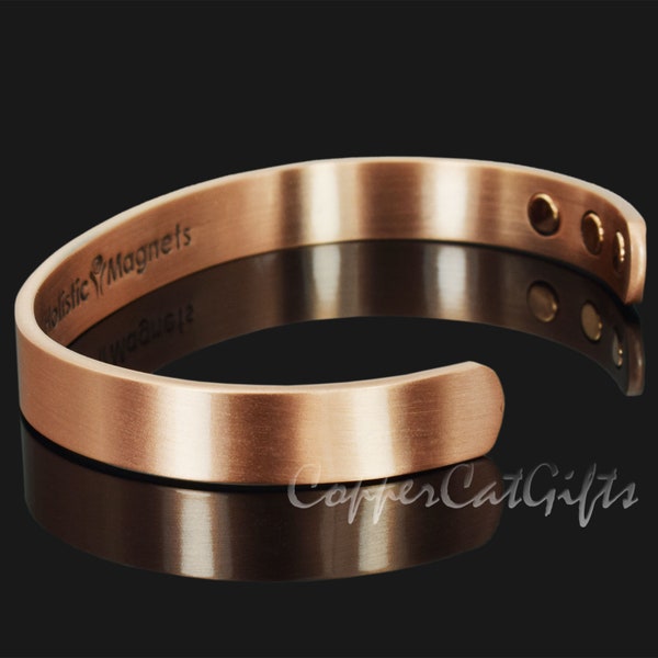 Bracelet en cuivre, bracelet magnétique pour hommes et femmes