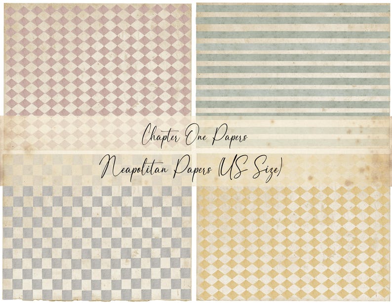Neapolitan Papers Junk Journal Kit - Etsy