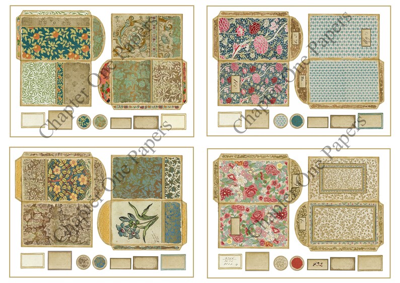 Morris & Co Mixtures Seed Packets (US Letter Size) image 2