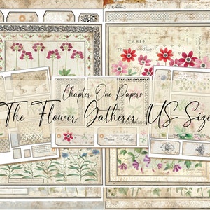 Kit diario spazzatura The Flower Gatherer (formato lettera USA)
