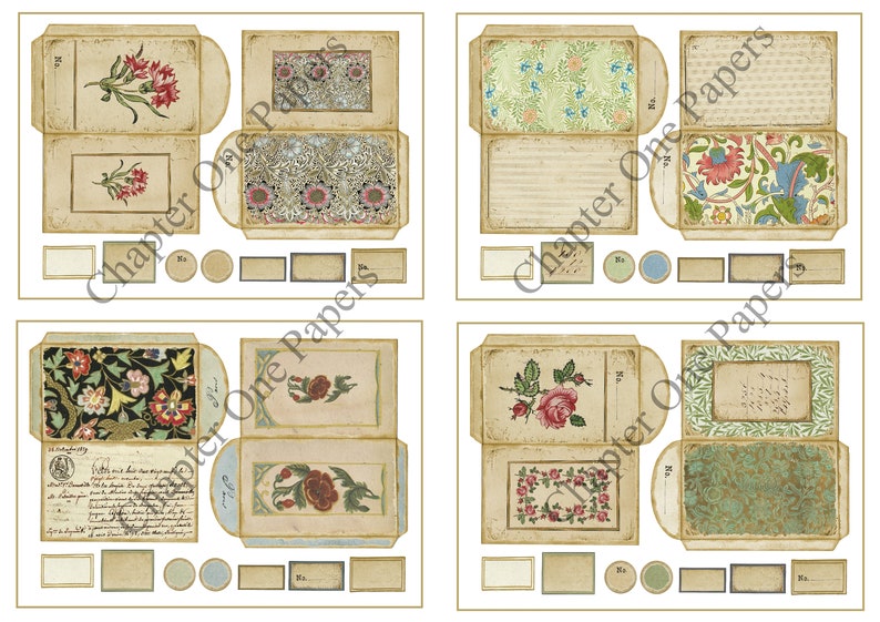 Morris & Co Mixtures Seed Packets (US Letter Size) image 4